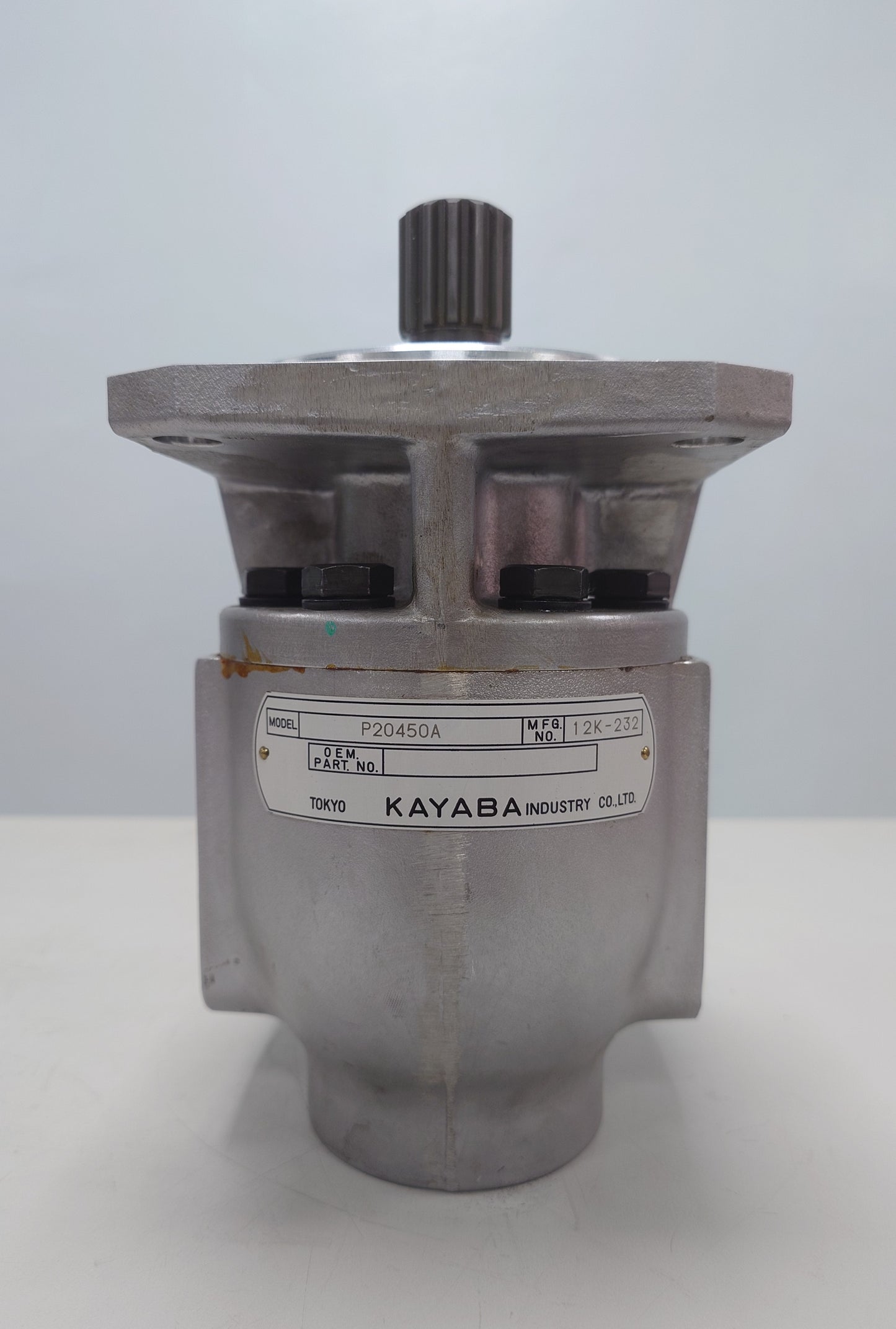 (STK00025 - Gear Pump) P20450A