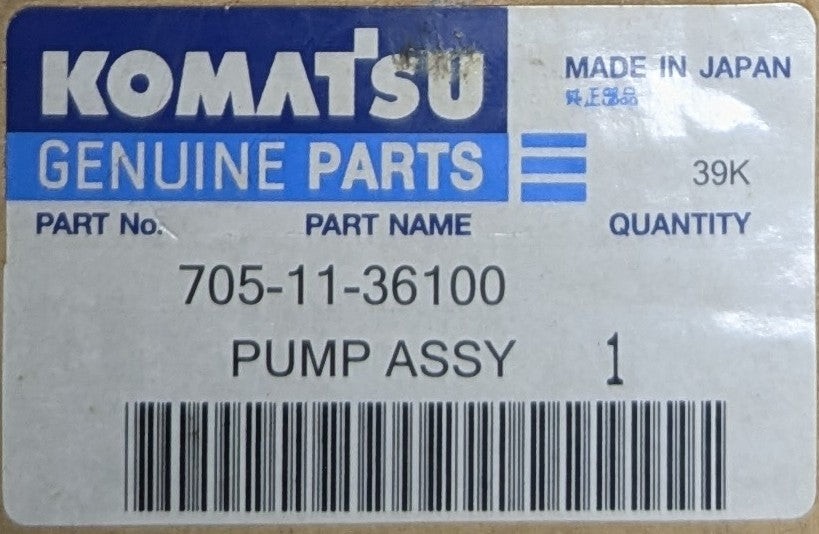 (STK00005 - Gear Pump) 705-11-36100