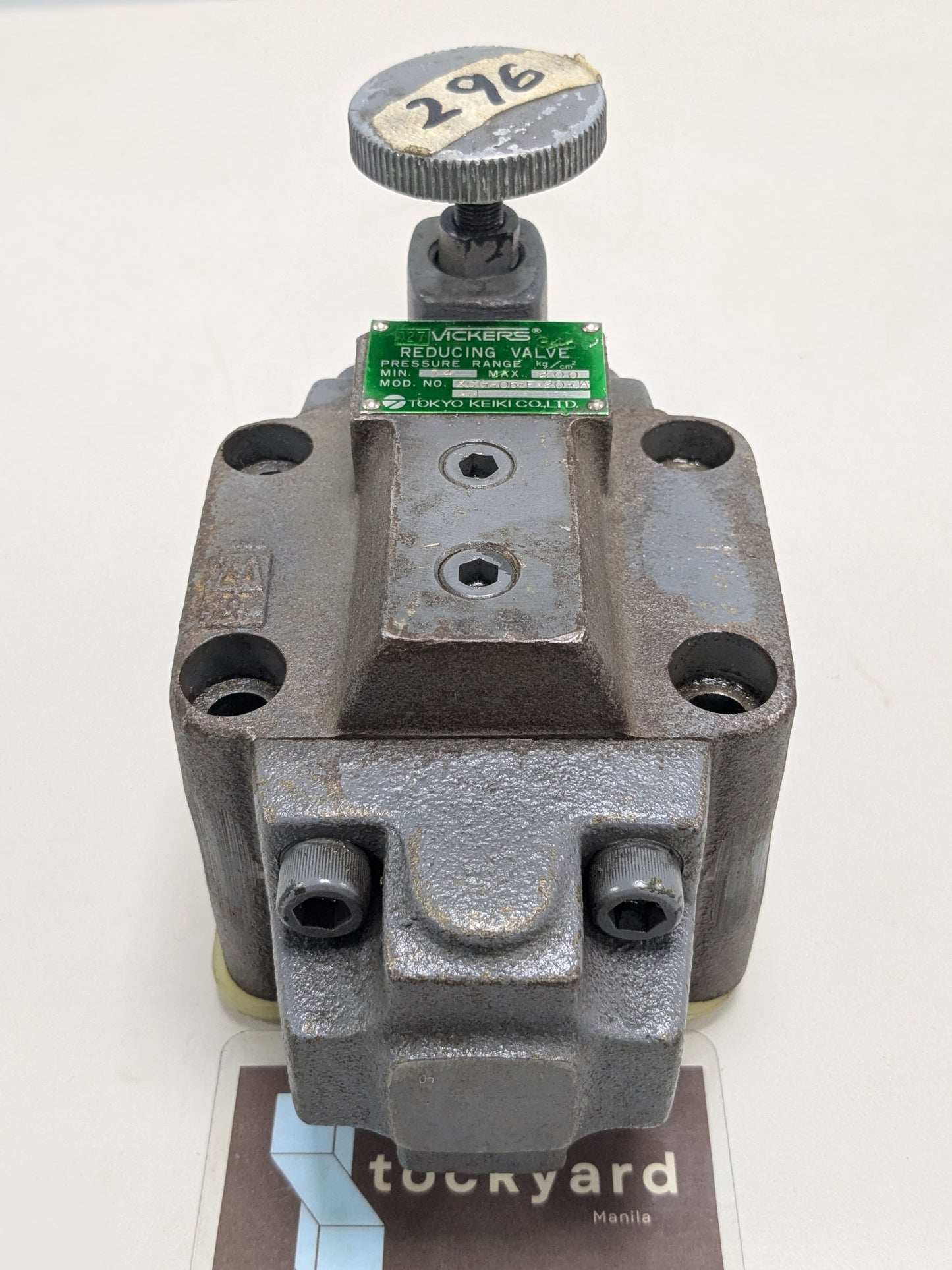 (SYL8) Pressure Reducing Valve - XCG-06-F-20-JA-J